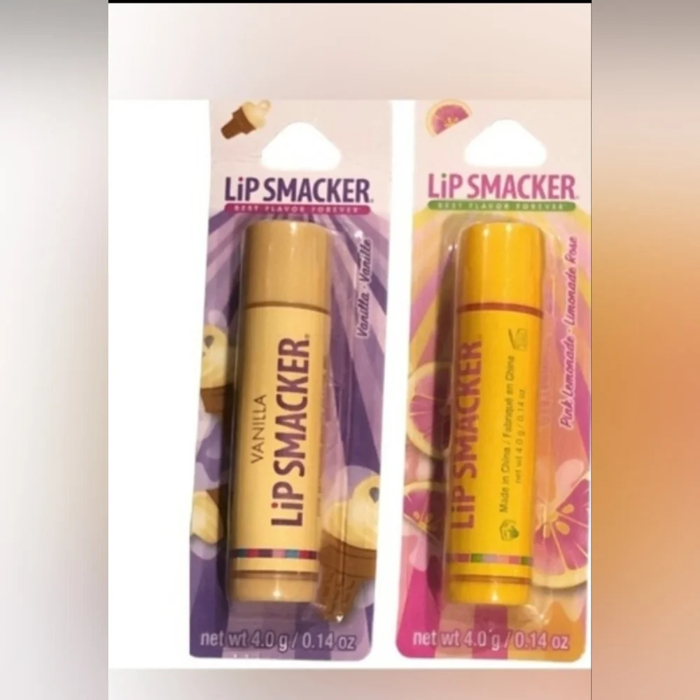 2pc best flavor forever‎ lip smacker lip balms in 9 flavors new FREE